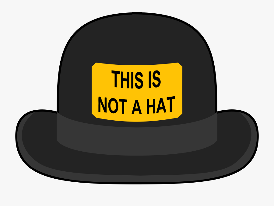 Bowler Hat Clipart - Cartoon Bowler Hat Transparent, Transparent Clipart