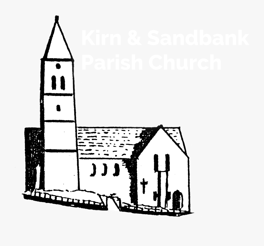 Kirn & Sandbank Parish Church - Illustration, Transparent Clipart
