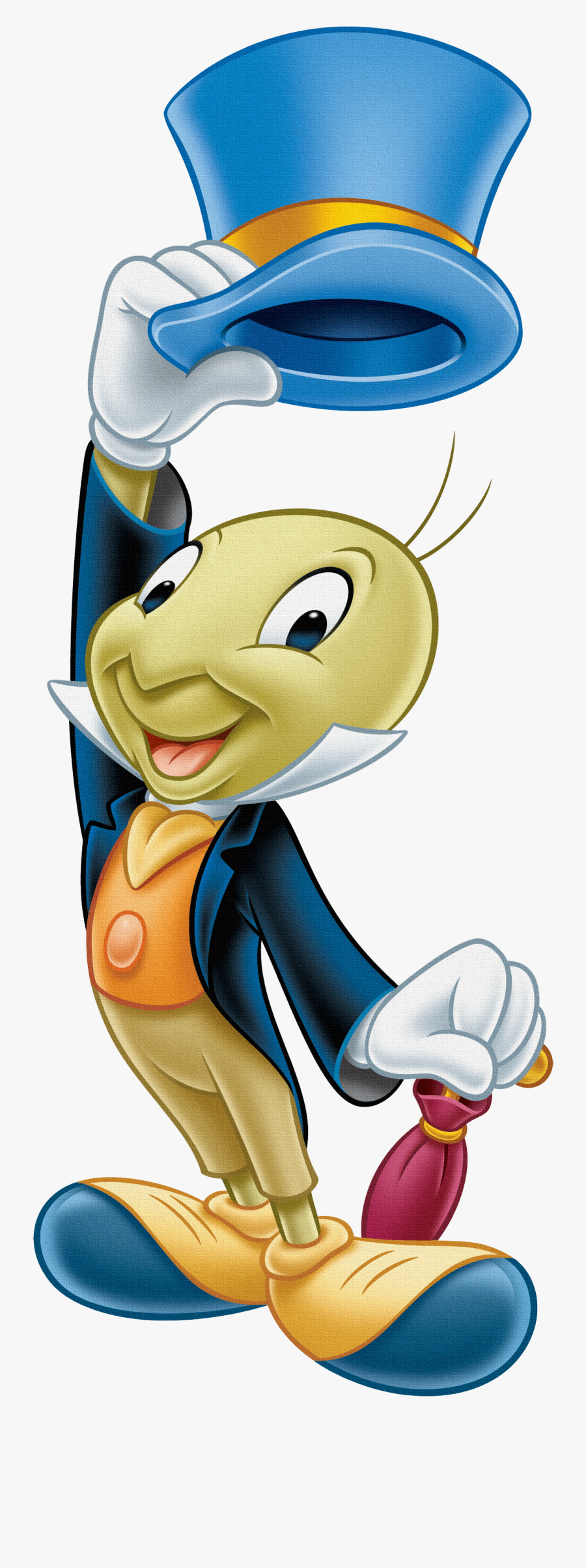 Transparent Jiminy Cricket Clipart - Jiminy Cricket Transparent Background, Transparent Clipart