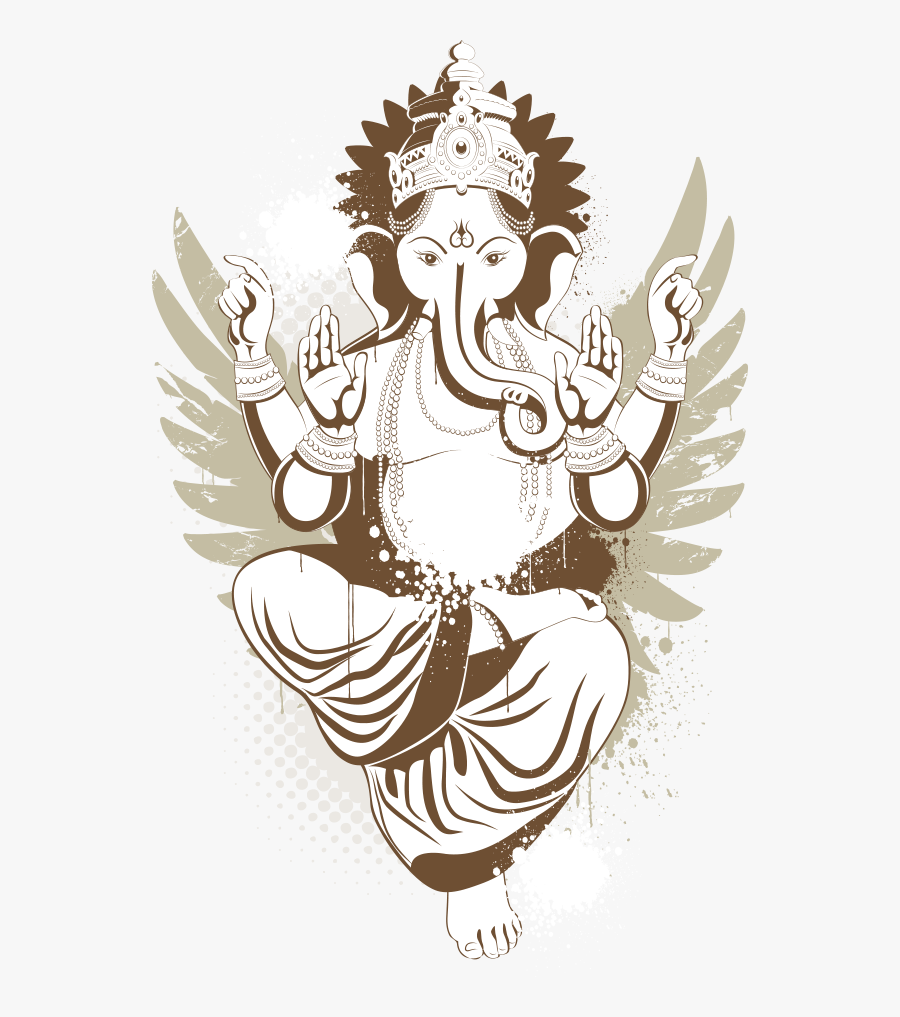 shiva ganesha tattoo deity ganpati bappa images vector free transparent clipart clipartkey shiva ganesha tattoo deity ganpati