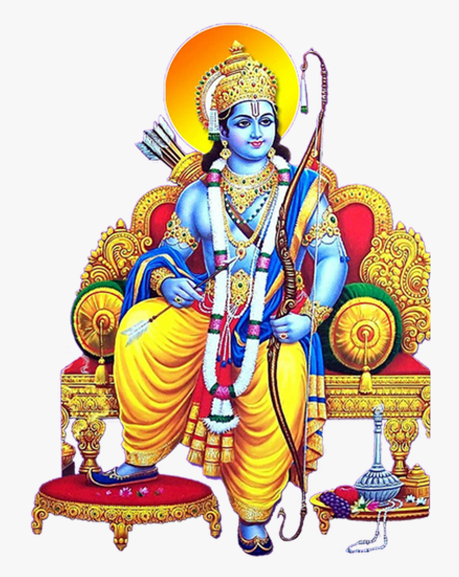 Lord Rama Vector Free - Shri Ram Png Hd, Transparent Clipart