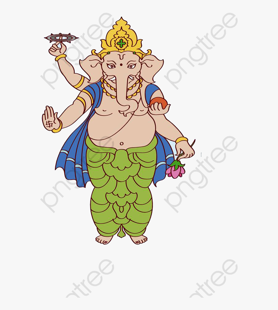 God Clipart Hindu - Illustration, Transparent Clipart