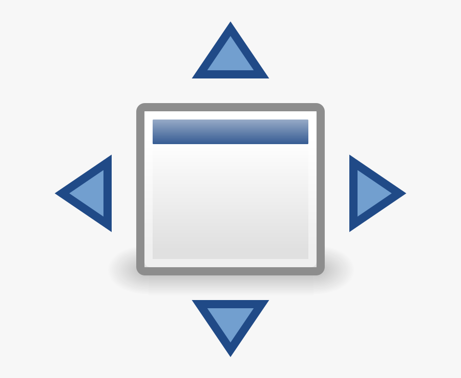 Gnome View Fullscreen - Fullscreen Icon, Transparent Clipart