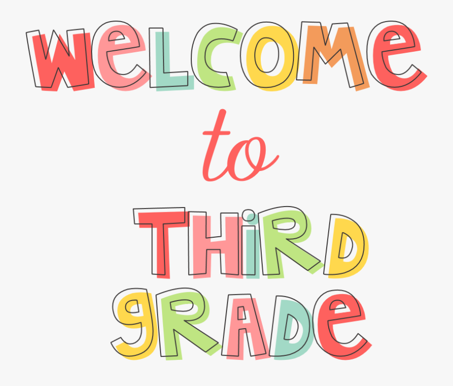 Welcome To 3rd Grade - Graphic Design , Free Transparent Clipart - ClipartK...