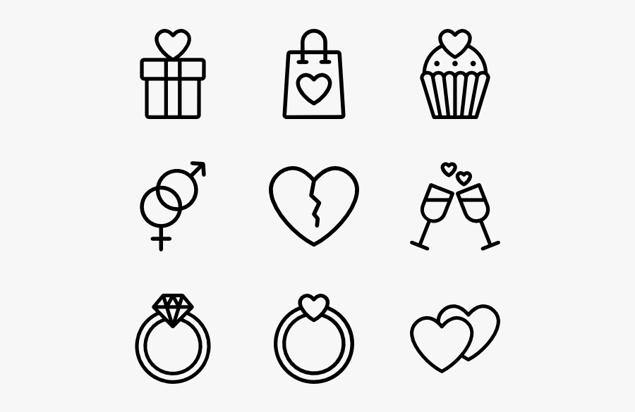 Valentine - Chinese New Year Icon Transparent Background, Transparent Clipart