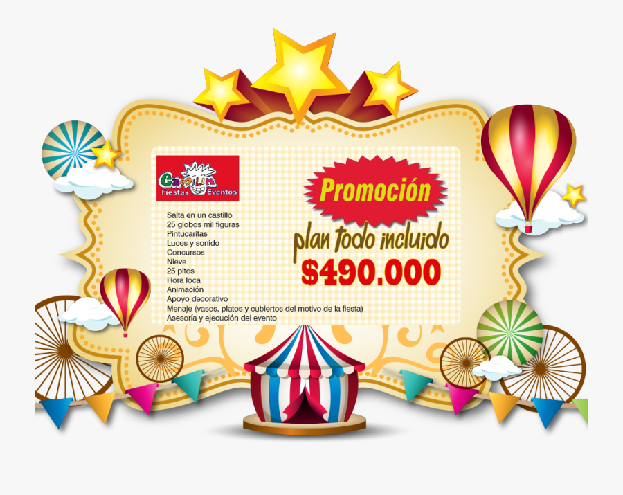 Preschool Annual Function Invitation Card Circus Play Fun Fair