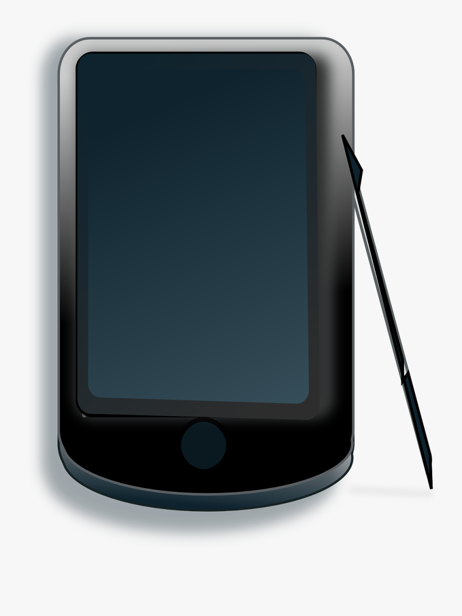 Smartphone - Flat Panel Display, Transparent Clipart