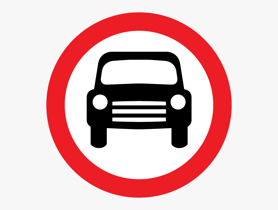 Clipart Road Signs Uk - Sign Means No Stopping, Transparent Clipart