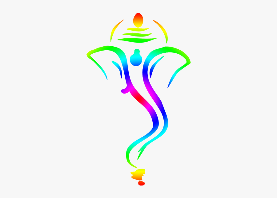 Ganesh Art Black And White, Transparent Clipart