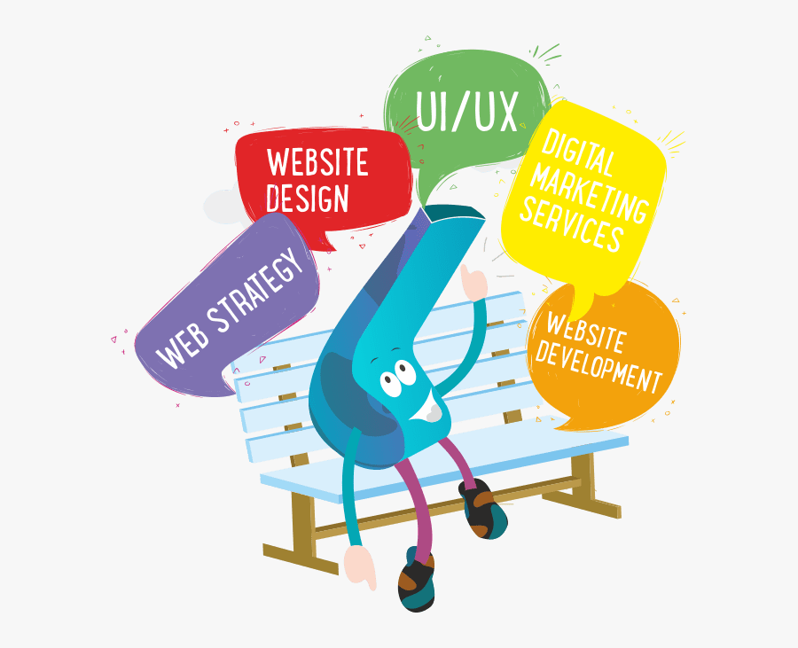 Web Development Services Digitalmarketing Ui Ux Design - Web Design & Development, Transparent Clipart