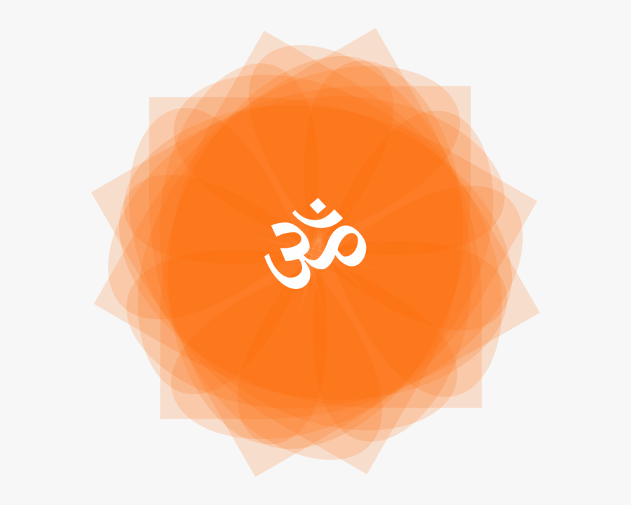 Indian Hinduism Om Symbol With Mandala, Indian, Hinduism, - Circle, Transparent Clipart