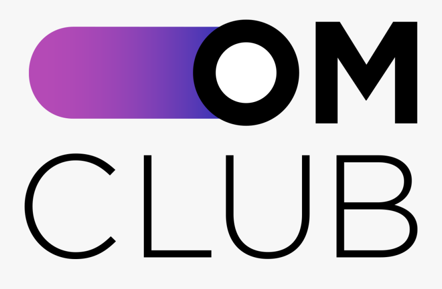 Omclub Logo On Color Positiv Clipart , Png Download, Transparent Clipart