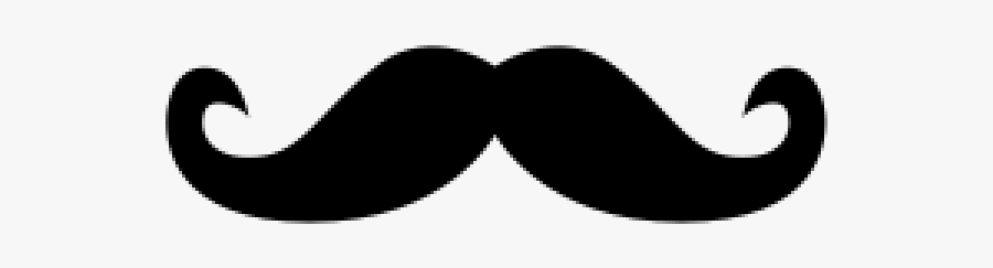 Mustache Icon Png, Transparent Clipart