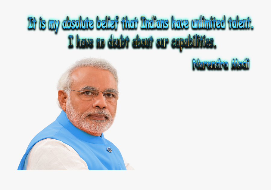 Narendra Modi Quotes Png Clipart - Senior Citizen, Transparent Clipart