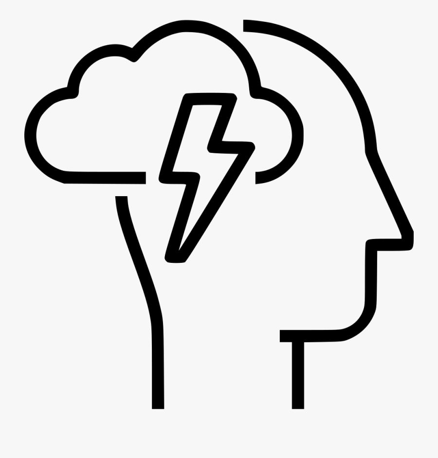 Hd Mood Svg Icon - Depression Png, Transparent Clipart