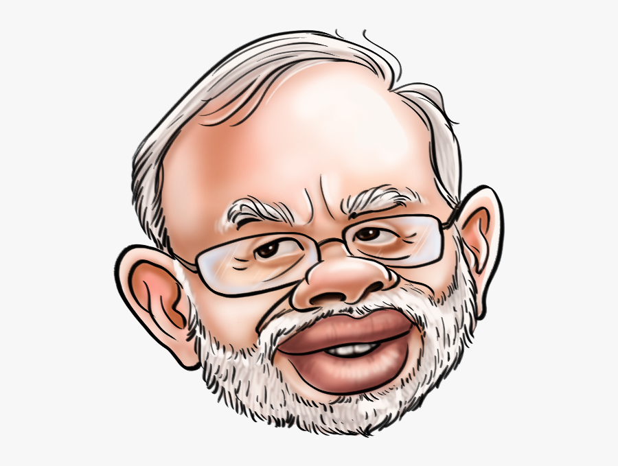 Cartoon Face Of Politician, Transparent Clipart