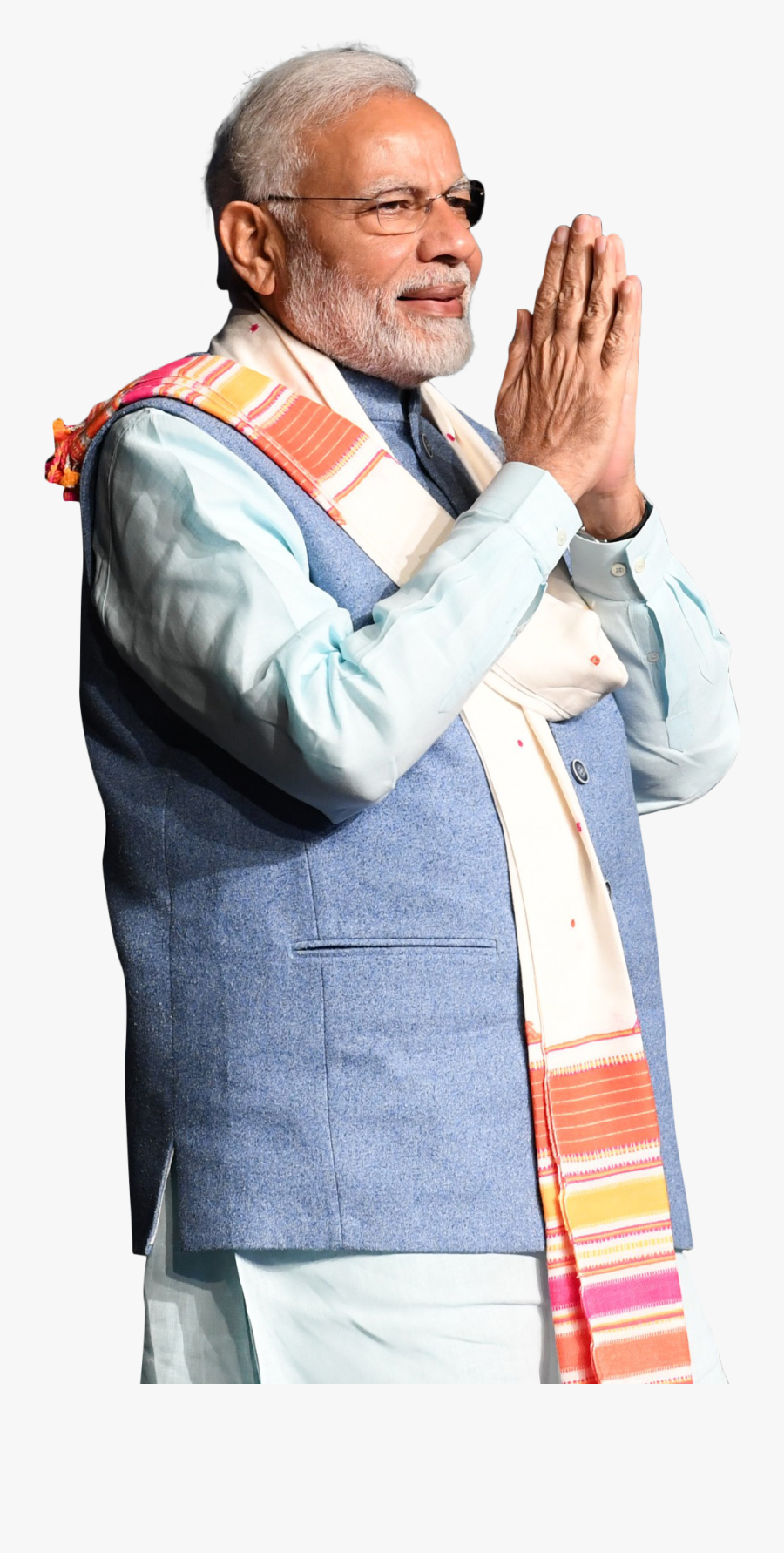 Narendra Modi Namaste Png, Transparent Clipart