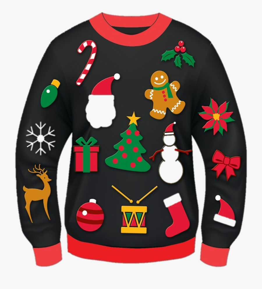 Sweater Png Photo - Ugly Christmas Sweater Party Clipart, Transparent Clipart