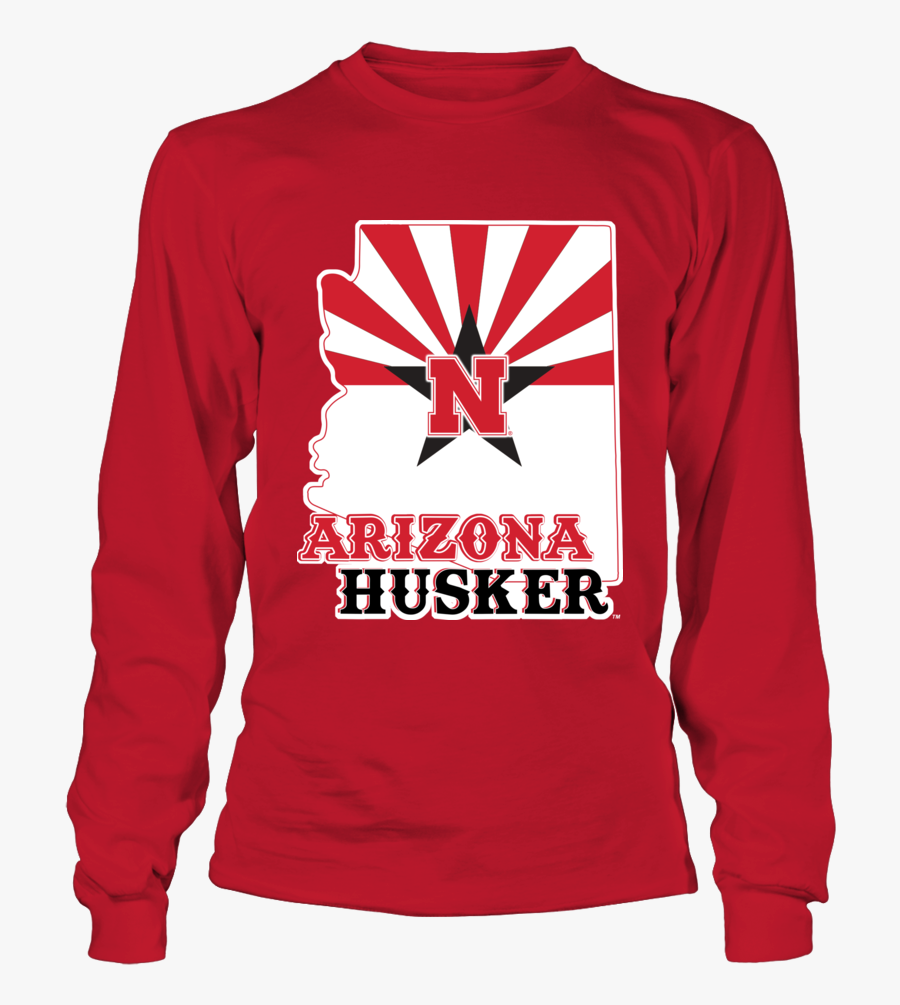 Transparent Arizona Flag Png - Long-sleeved T-shirt, Transparent Clipart