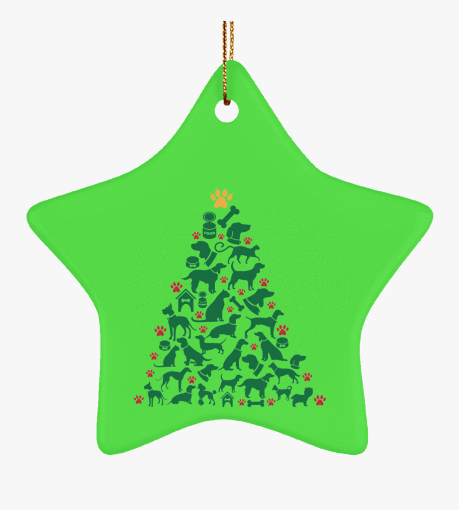 Transparent Christmas Sweater Clipart - Dog Christmas Tree Clipart, Transparent Clipart
