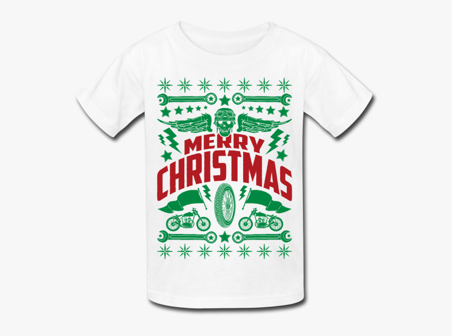 Clip Art Jomadado Ugly Christmas Sweater - Motorcycle Christmas Shirt, Transparent Clipart