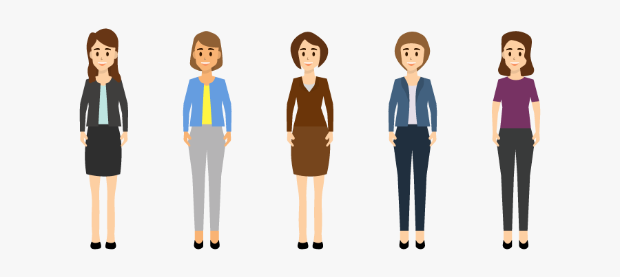 Mujeres Emprendedoras Png Vector, Transparent Clipart