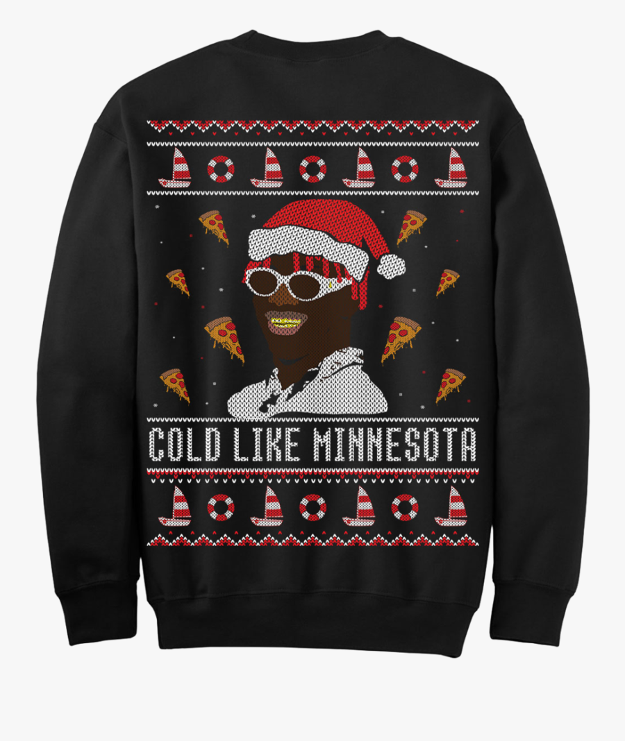 Download Minnesota Christmas Sweater - Sweater, Transparent Clipart