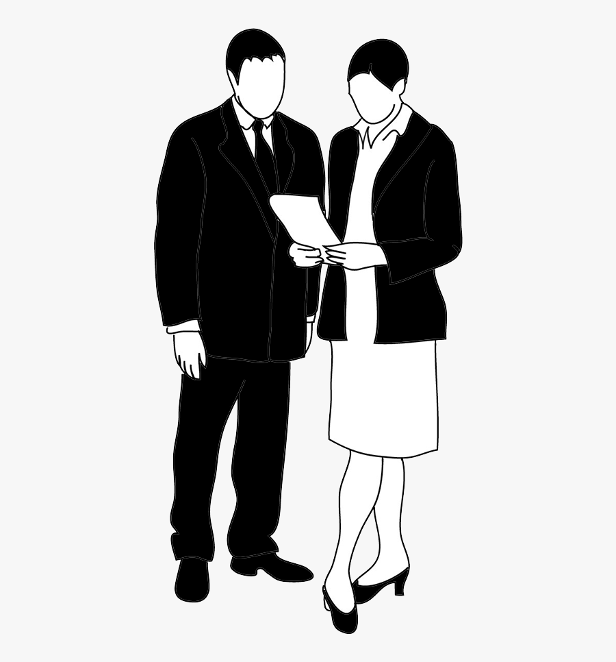 Silhouettes Of People - Businessperson, Transparent Clipart
