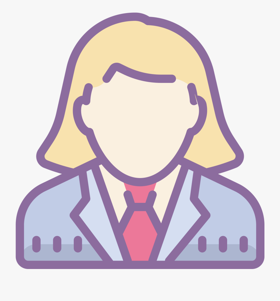 Businesswoman Clipart Office Dress - Estudiante .png, Transparent Clipart