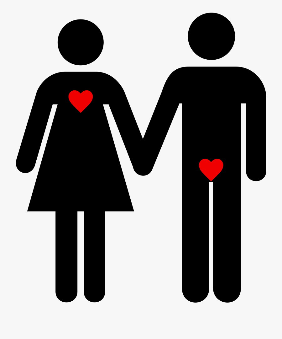 Women Love Vs Men Love, Transparent Clipart