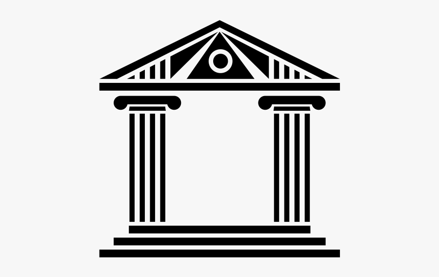 Rubber Stamps Stampmore Industries - Templo Griego Dibujo Png, Transparent Clipart