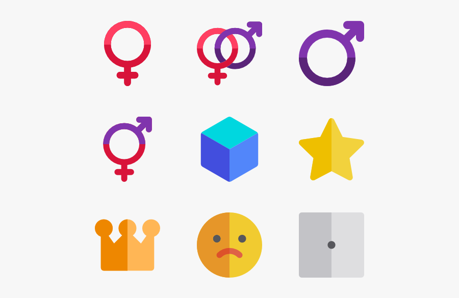 Shapes - Inequality Between Boys And Girls, Transparent Clipart