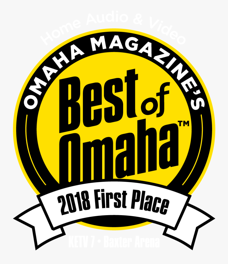 2018 - Best Of Omaha, Transparent Clipart