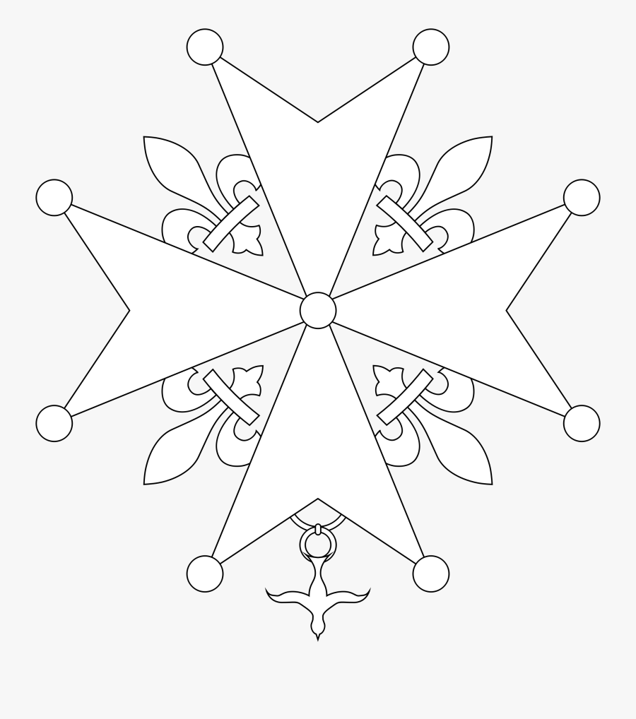 Huguenot Cross Clip Arts, Transparent Clipart