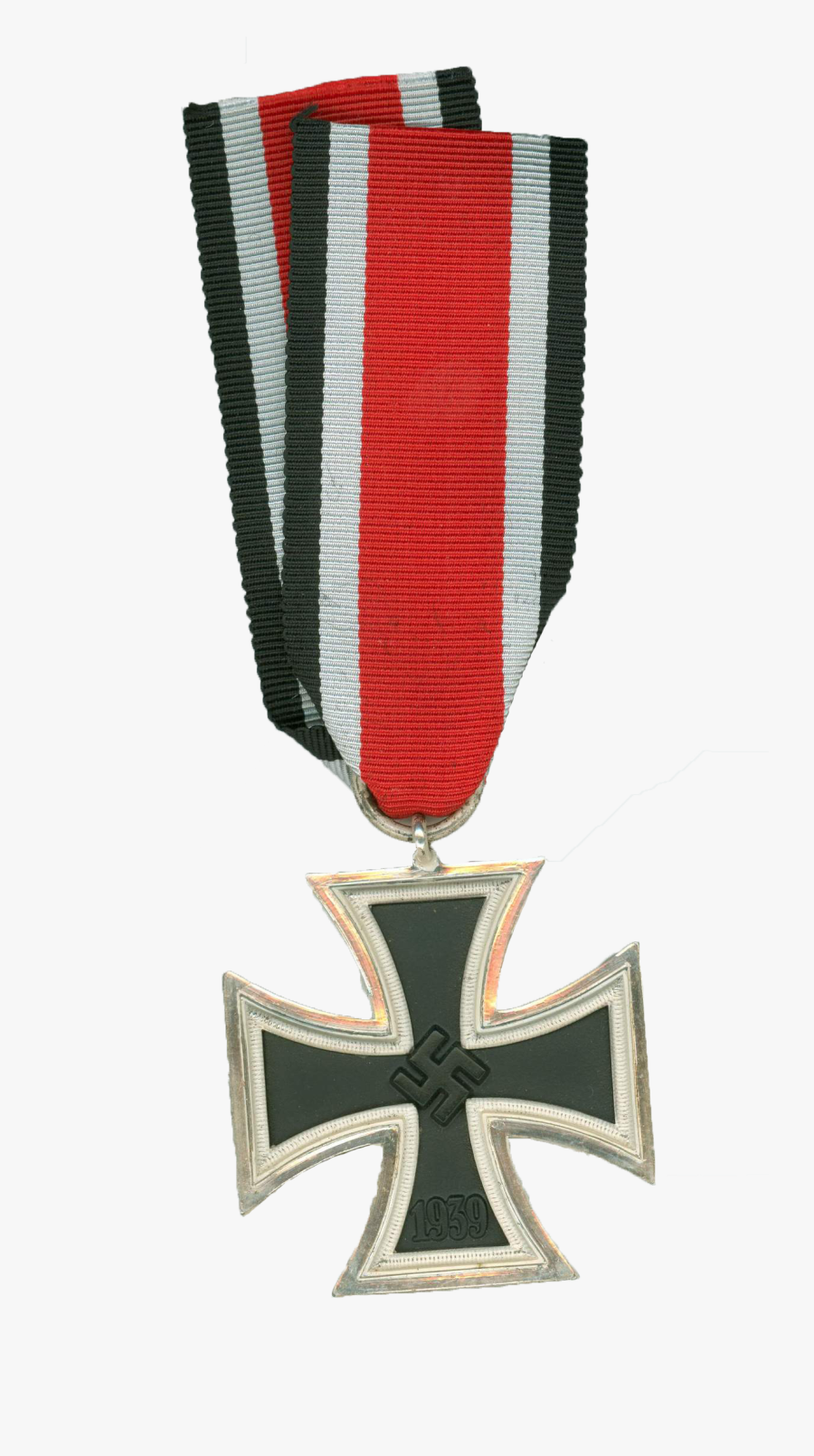 Clip Art Black And White Library Th Ss Wiking Nd Class - Iron Cross Medal Png, Transparent Clipart