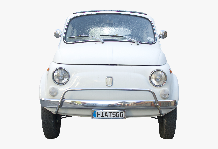 Fiat Old Car Front Png Image, Transparent Clipart