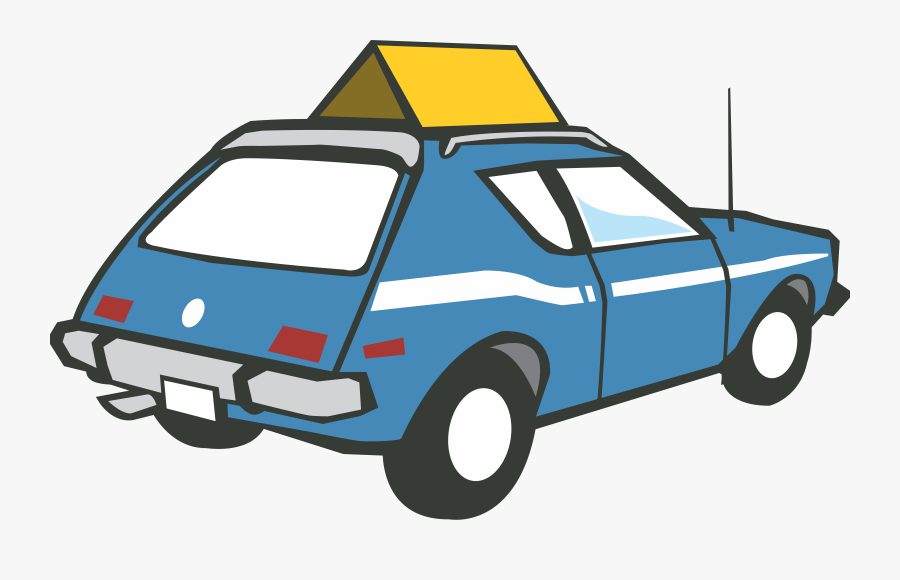 Codes For Insertion - Old Car Cartoon, Transparent Clipart