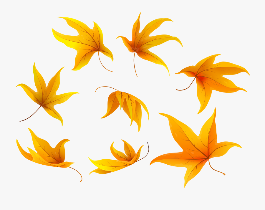 Clipart Halloween Leaves - Portable Network Graphics, Transparent Clipart