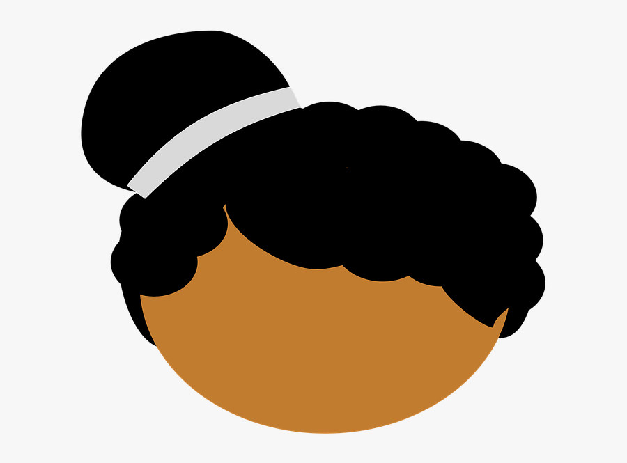 Black Girl Icon Png, Transparent Clipart