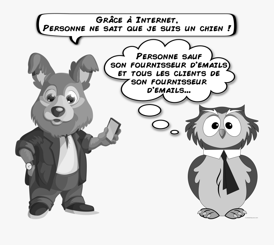 Son Clipart Black And White - Cartoon Animals Holding Phone, Transparent Clipart