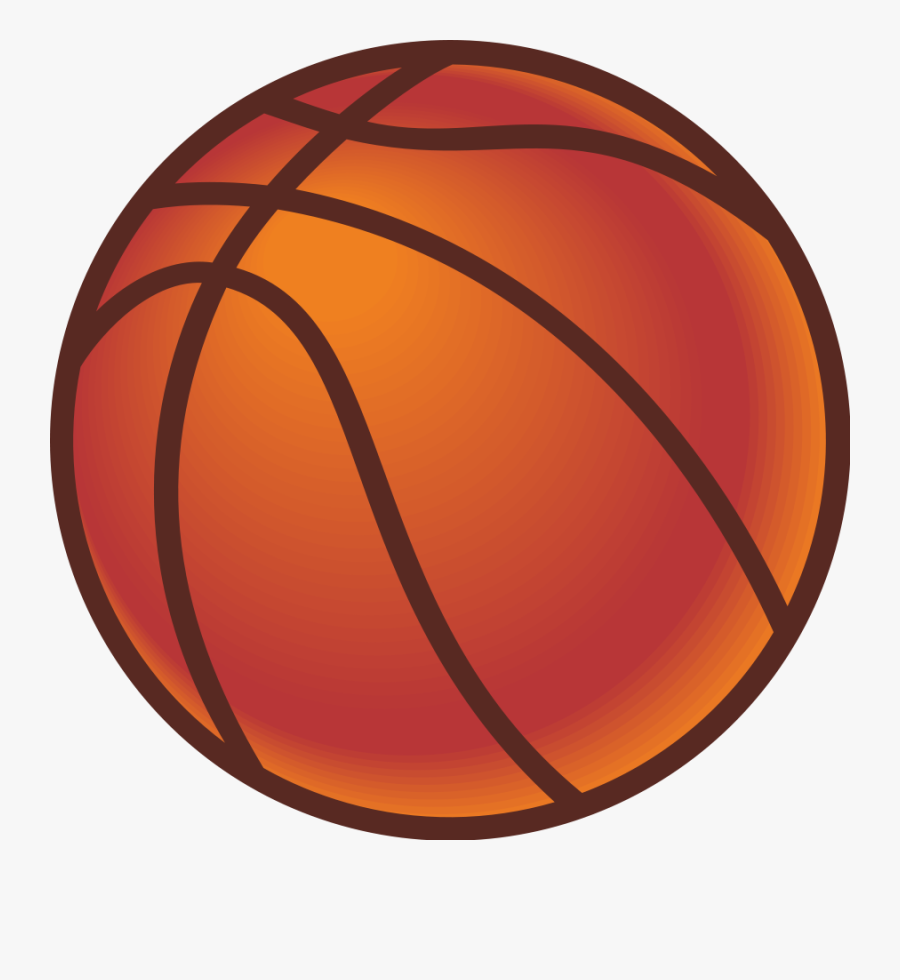 Basketball Clipart Moving - Basketball Clip Art, Transparent Clipart