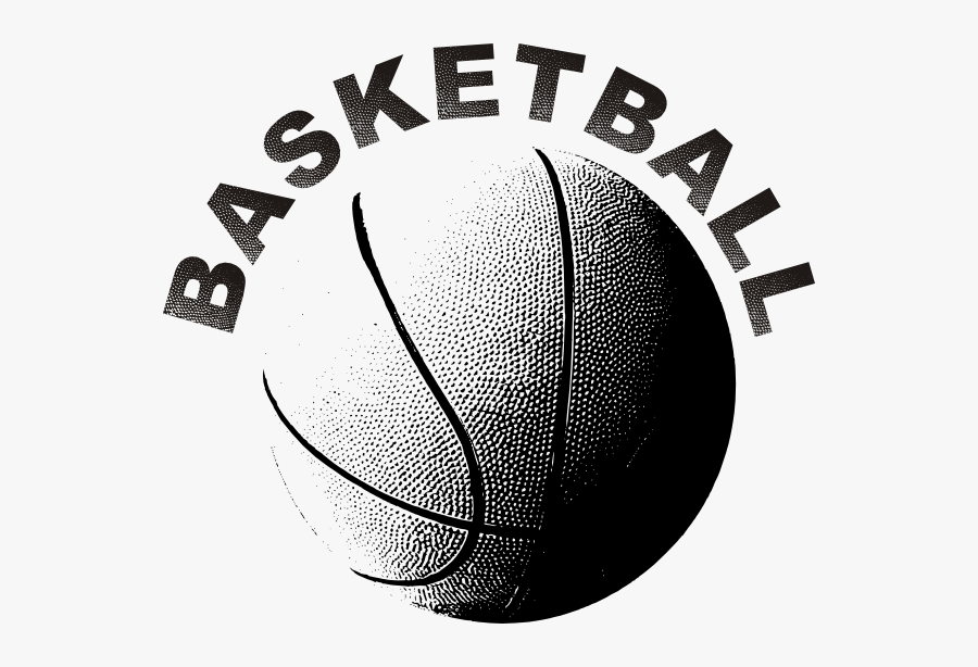 Black And White Pictures Of Basketballs, Transparent Clipart