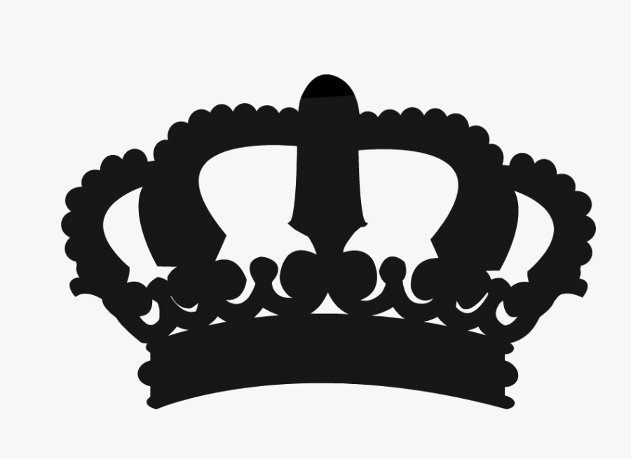 Crown King Wall Decal Stencil Princess - King And Queen Crown Silhouette, Transparent Clipart