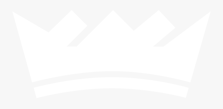 Crown Insignia - King White Logo Png, Transparent Clipart