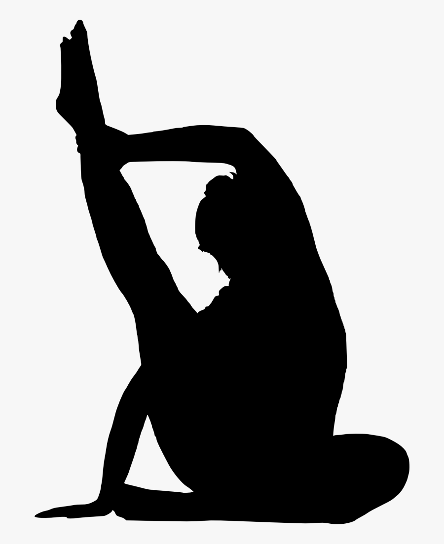 Fitness Silhouette Png - Png Gym Silhouette Transparent, Transparent Clipart