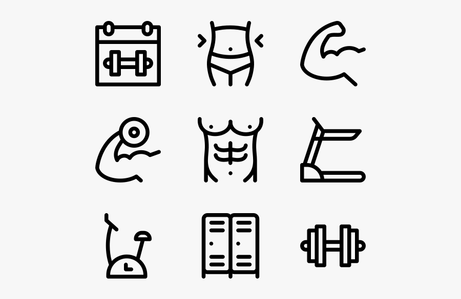 Fitness - Vote Icon, Transparent Clipart