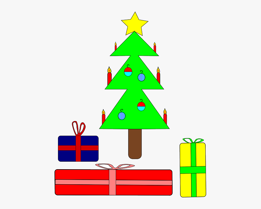 Presents Tree, Recreation, Christmas, Holiday, Presents - Christmas Tree Clip Art, Transparent Clipart
