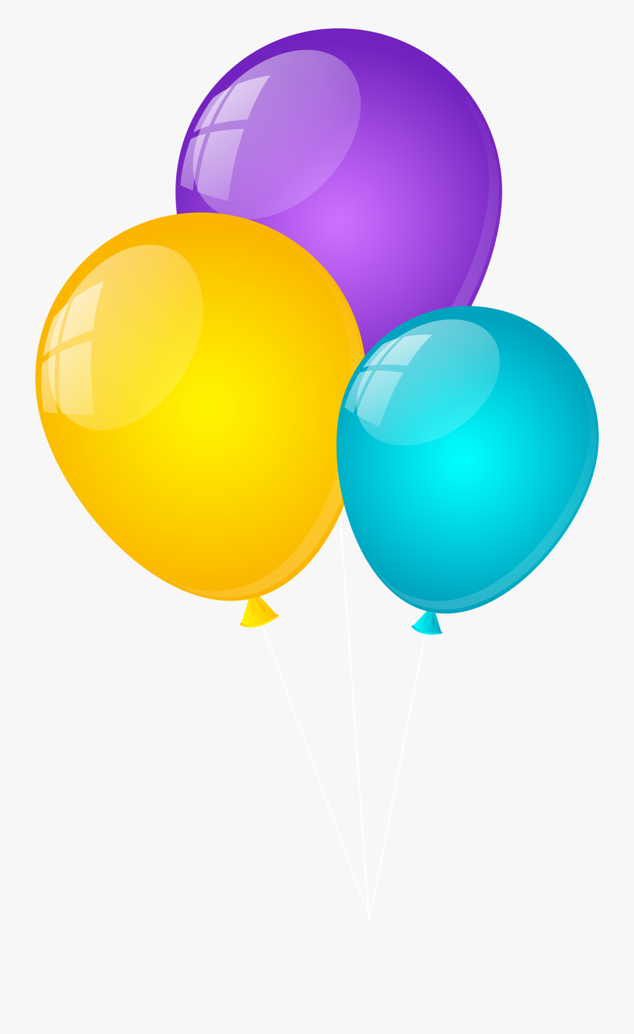 Balloons Png Clip Art - Transparent Balloon Clipart Transparent, Transparent Clipart