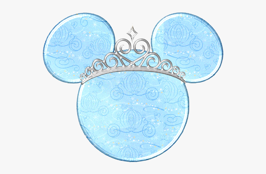 Minnie Mouse Head Clipart Blue, Transparent Clipart