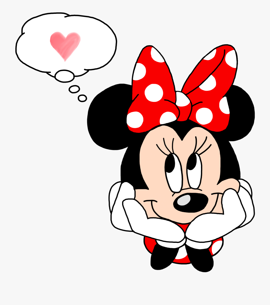 Red Minnie Mouse Png, Transparent Clipart